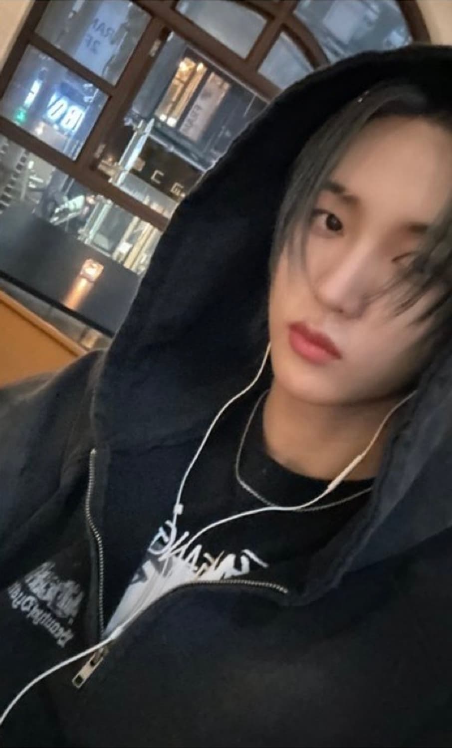 Beauty of dystopia washed zip up hoodie 상품이미지3