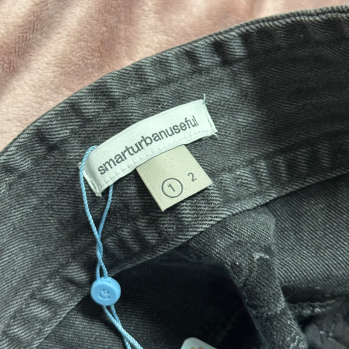 [1] 스마트어반유즈풀 코이세이오 플라워 포켓 데님 스커트 상품이미지3