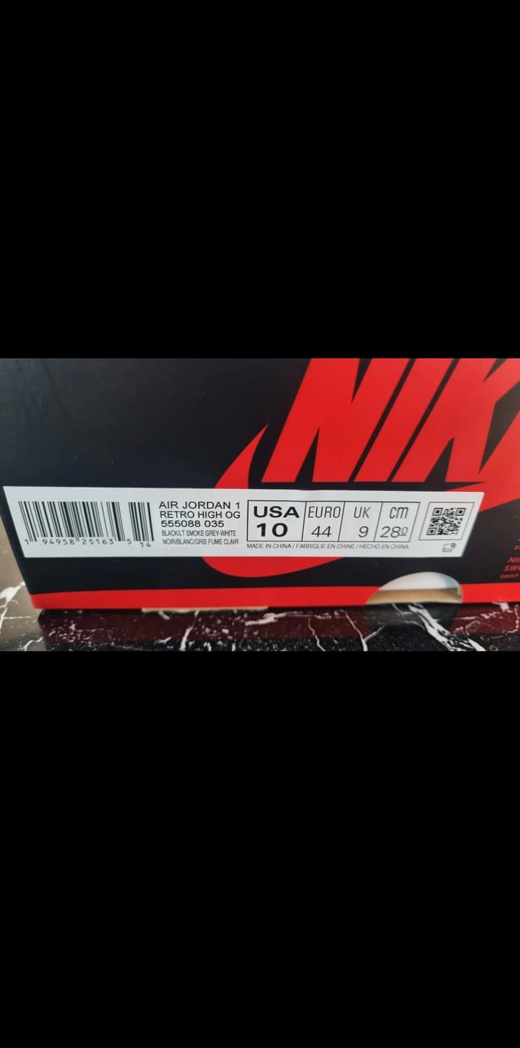 조던 1 레트로 하이 OG 쉐도우 상품이미지4