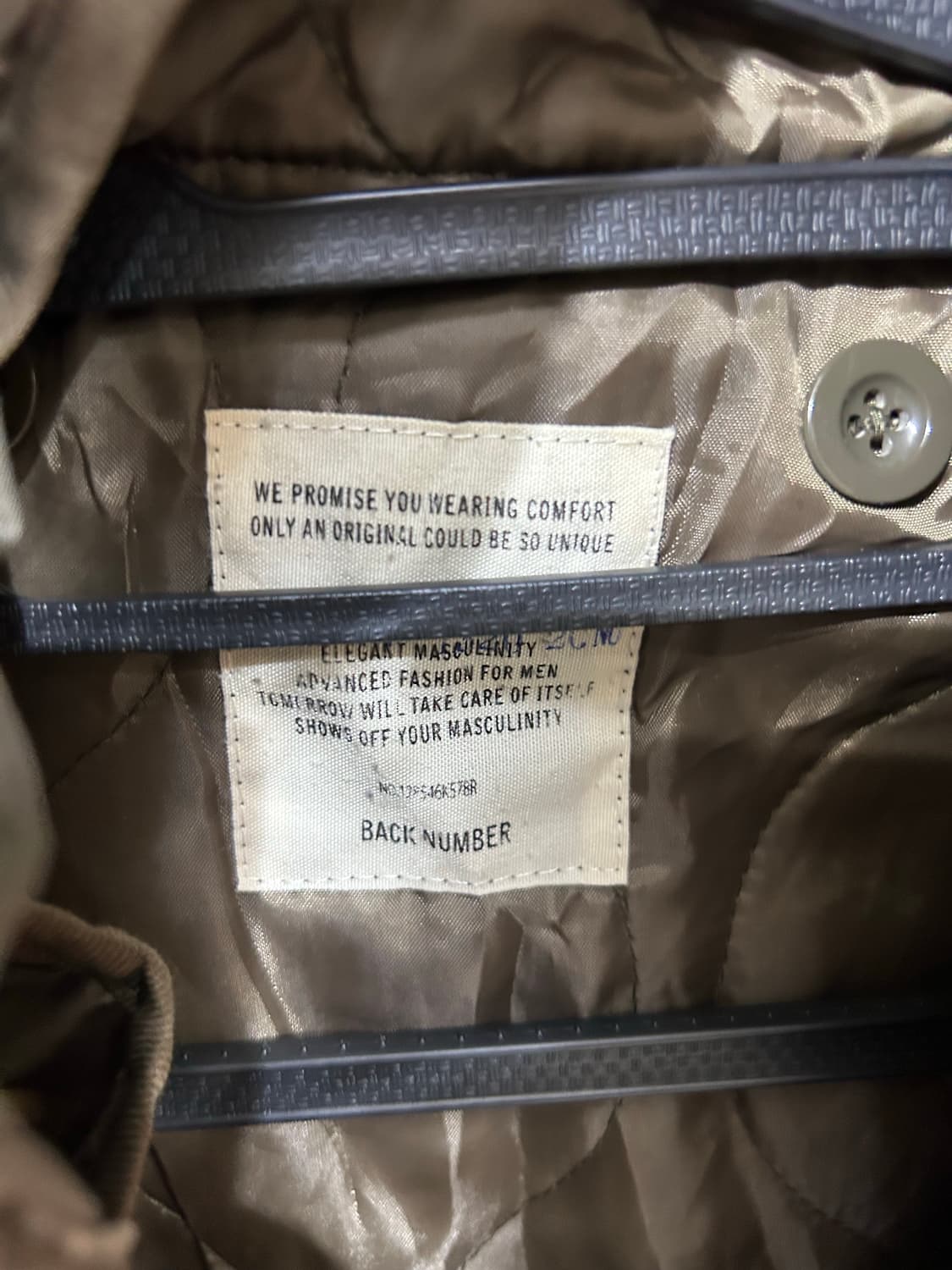 일본빈티지 울프죠 퍼 후드 야상 개파카 y2k L 상품이미지9