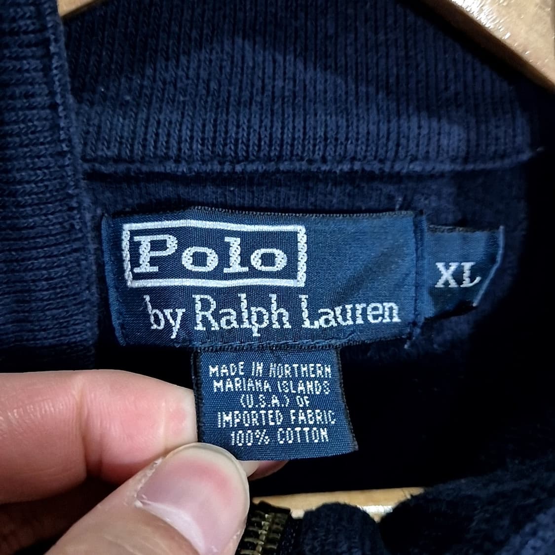 폴로 랄프로렌 반집업 니트 상품이미지5