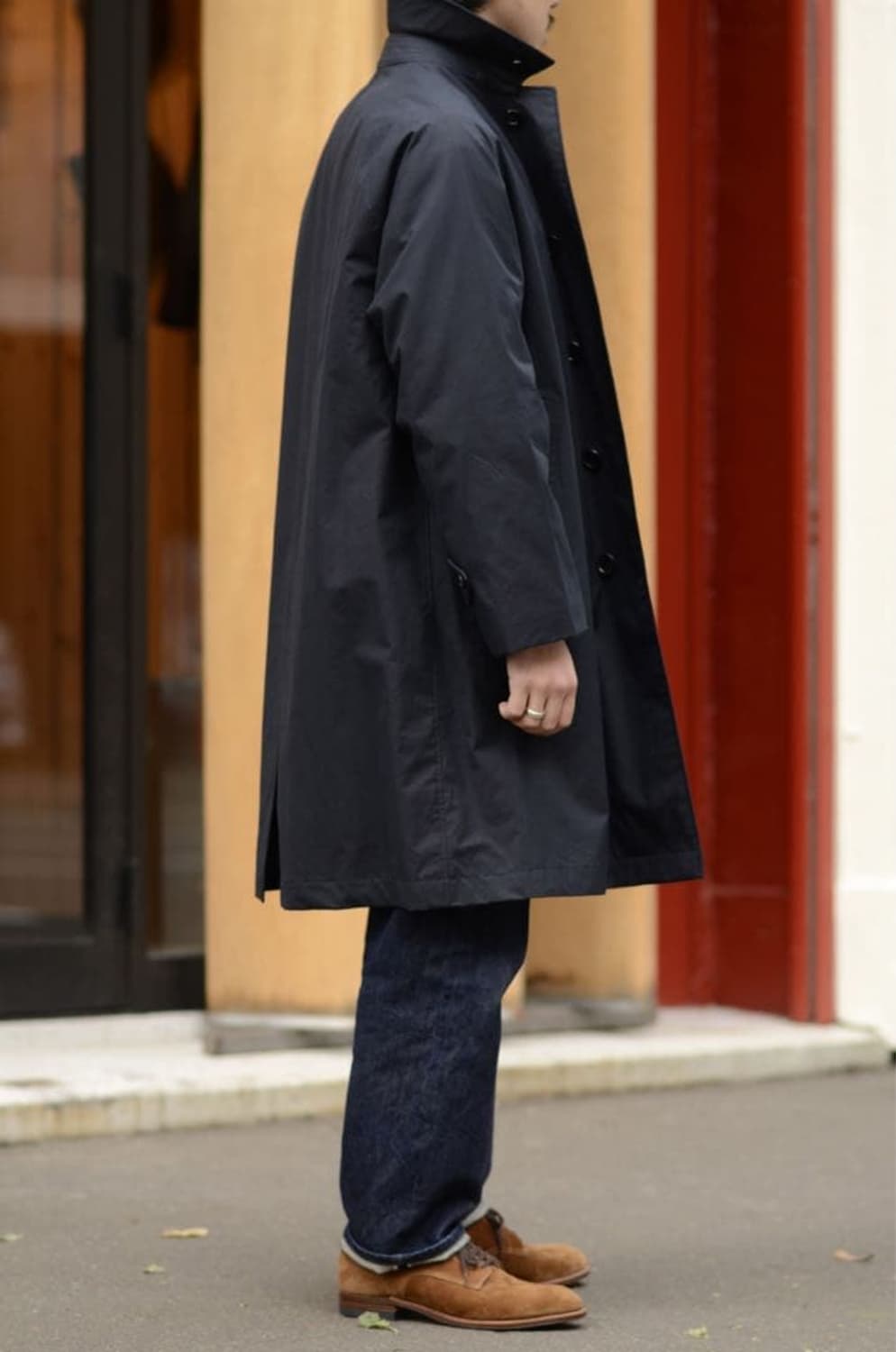 아나토미카 벤타일 싱글 레글런 코트 상품이미지10