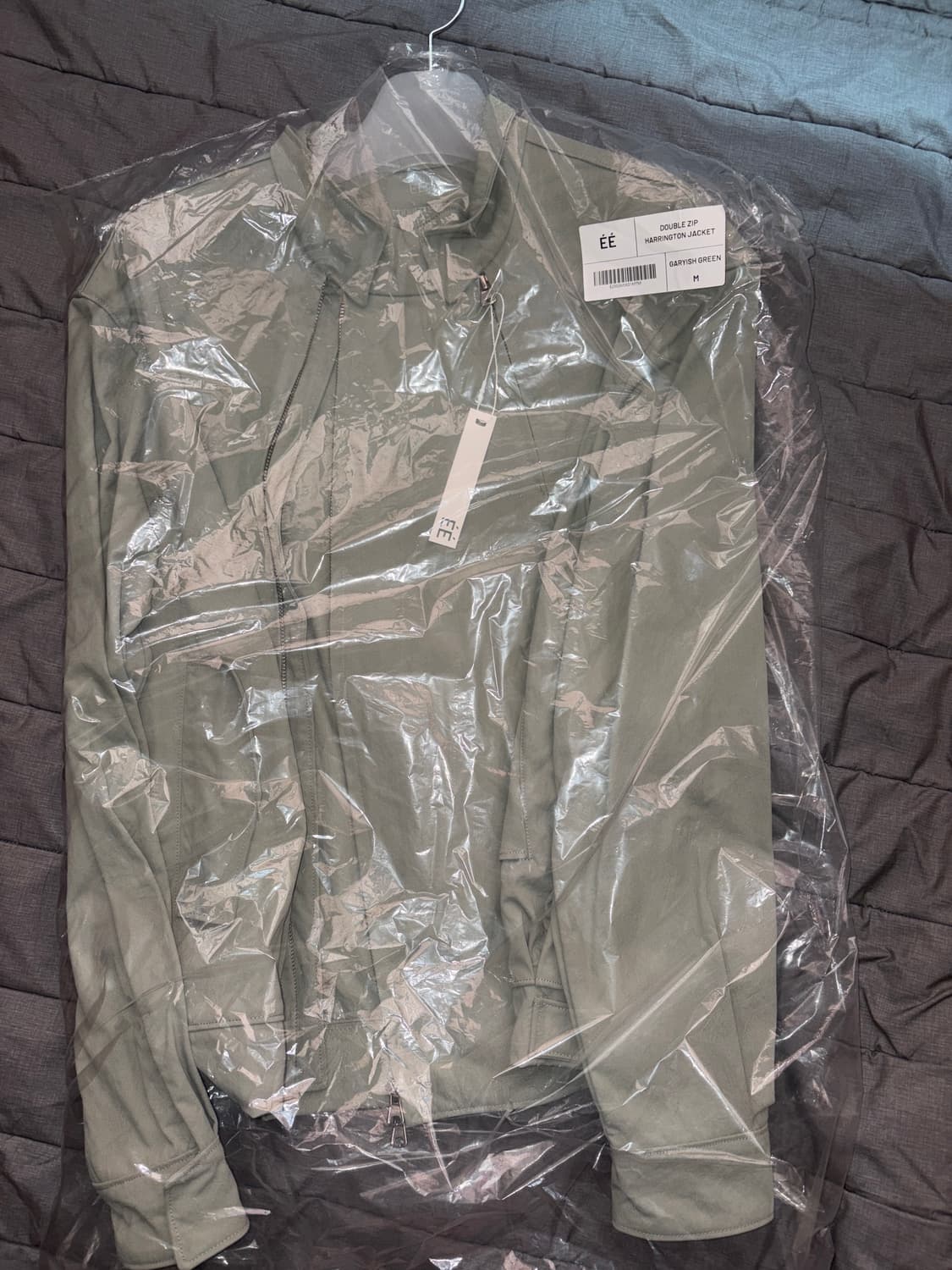 새상품! EE 이이 더블 집업 헤링턴 자켓 ÉÉ 상품이미지3