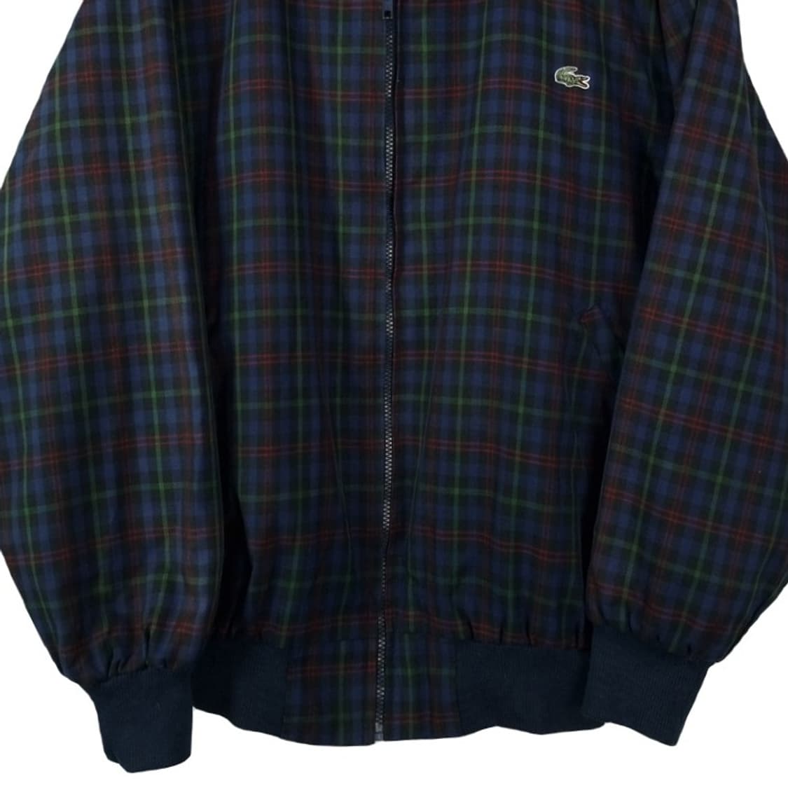 [라코스테] 서광 90'S 빈티지 체크 모직 블루종 자켓 M18605 상품이미지5