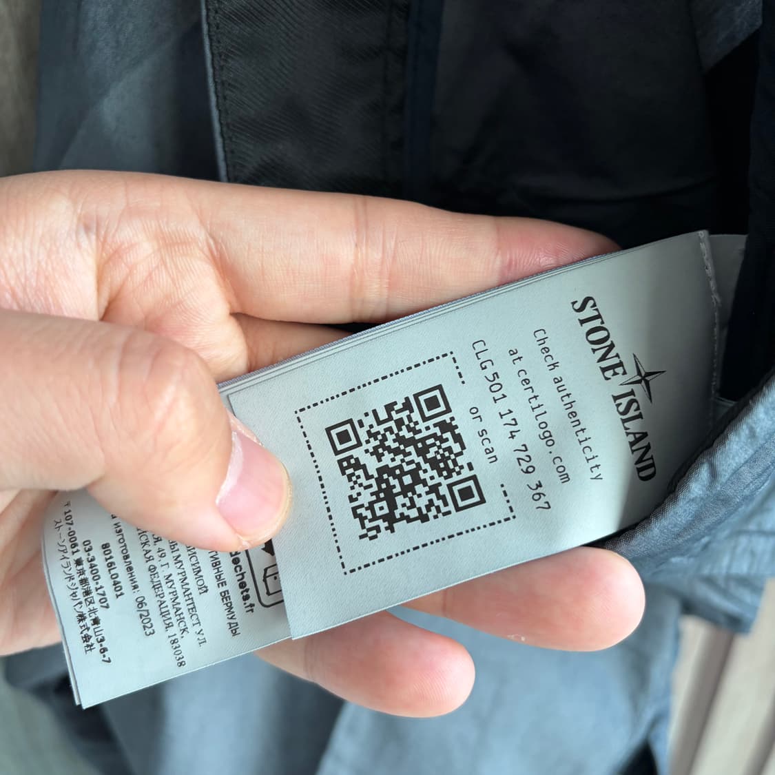 [새상품]스톤아일랜드 버뮤다 카고 쇼츠 네이비 블루 12A 상품이미지3