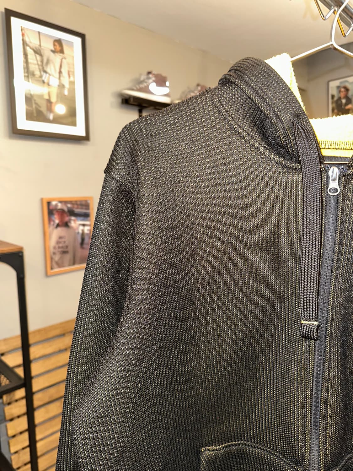 00’s NFL Steelers sherpa hood zip-up 상품이미지6