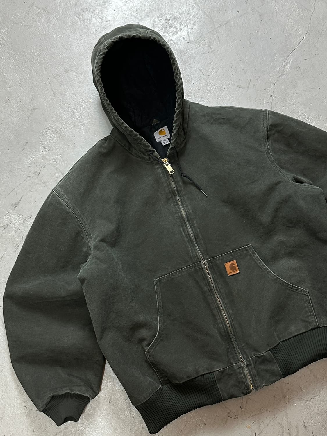 00's OG 칼하트 J130 액티브 자켓 칼하트 MOS 모스그린 상품이미지5