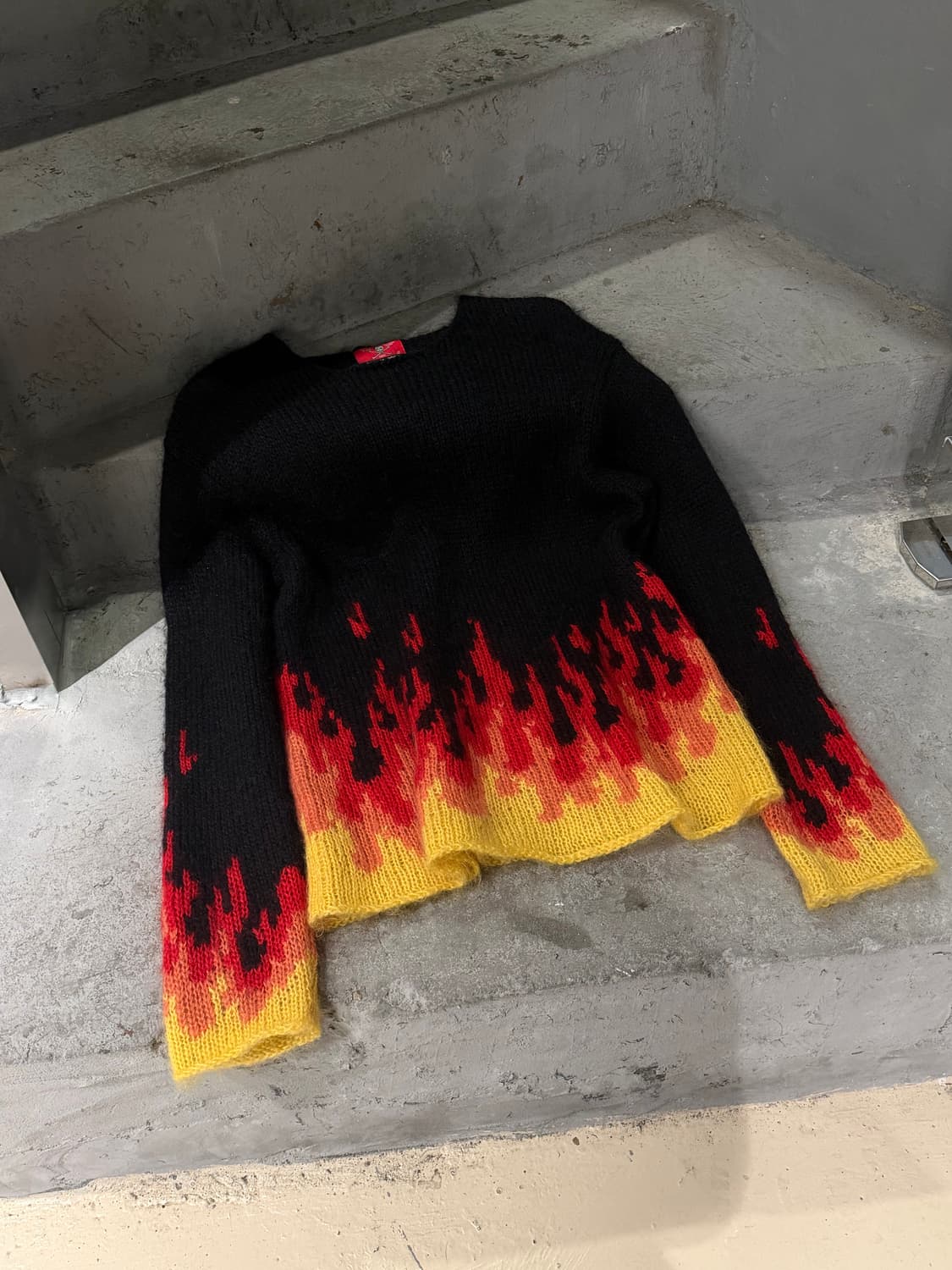 *Rare* CREAM SODA flame mohair knit 상품이미지2