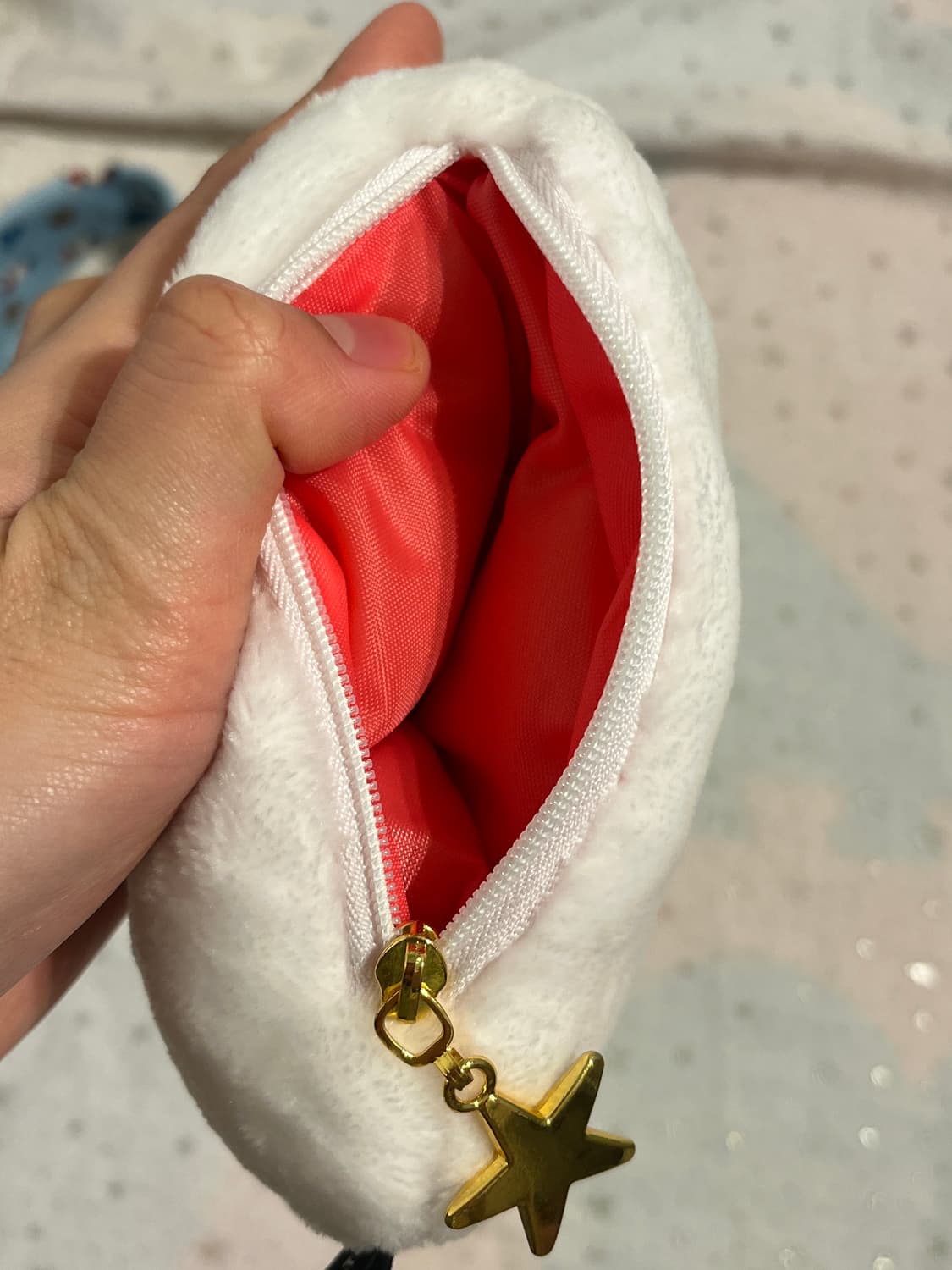 츠모리치사토 화이트 동전지갑 🐱 상품이미지5