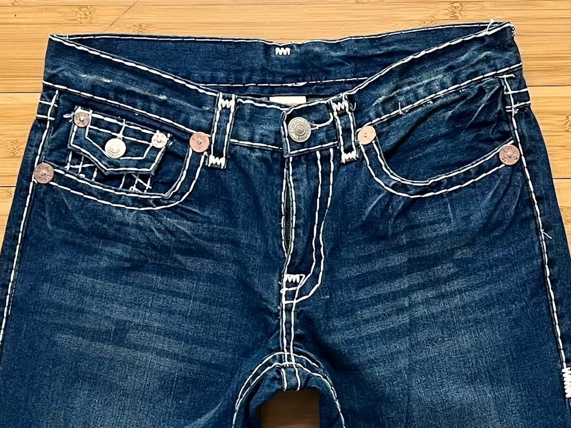 트루 릴리전 BILLY SUPERT 데님팬츠 ROW36 SEAT33 상품이미지3