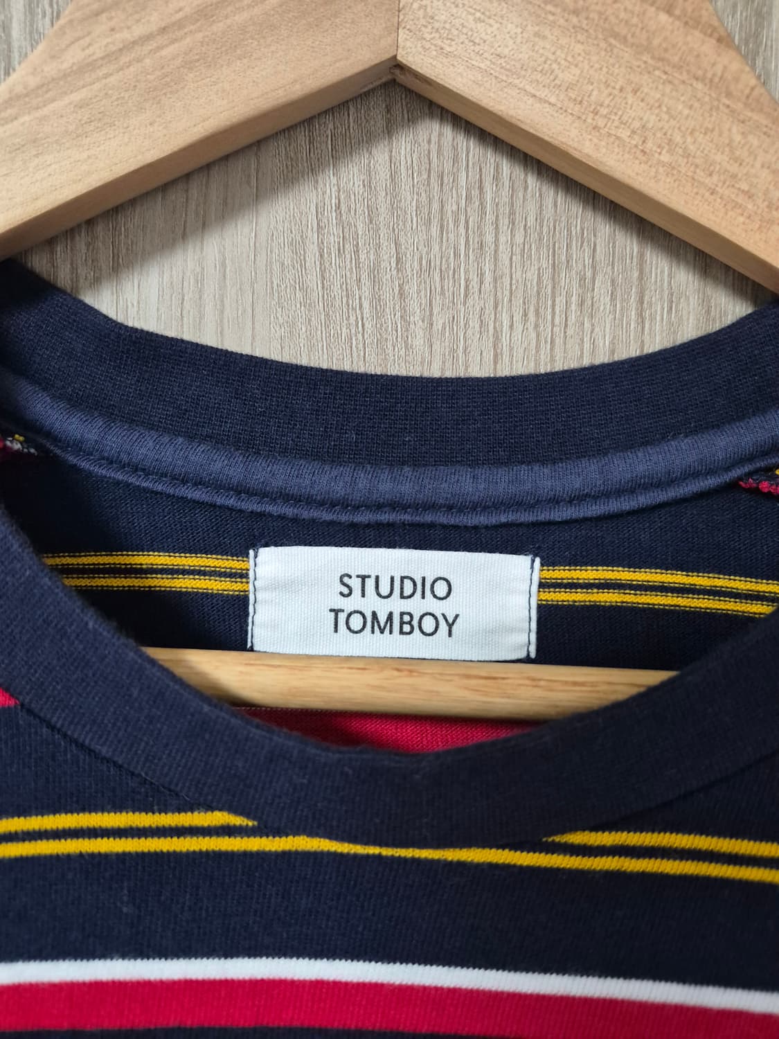 스튜디오톰보이 스트라이프 반팔 프리사이즈 상품이미지2