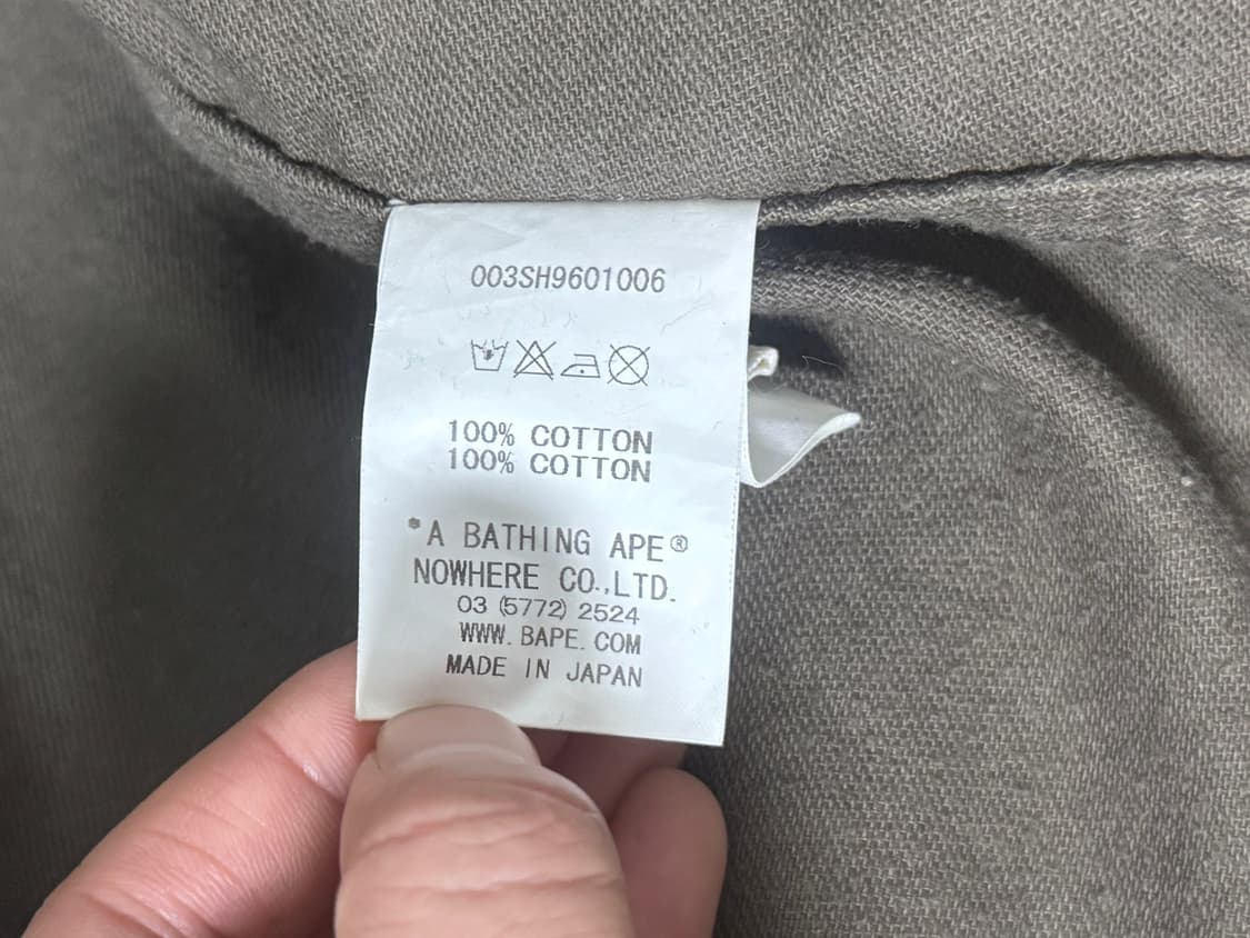 Ursus bape 투 톤 워크 셔츠 상품이미지9