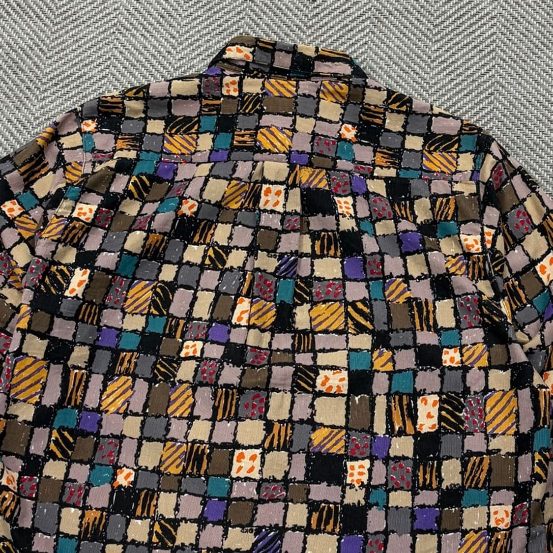 DONE 패턴 체크 셔츠 v2446 상품이미지4