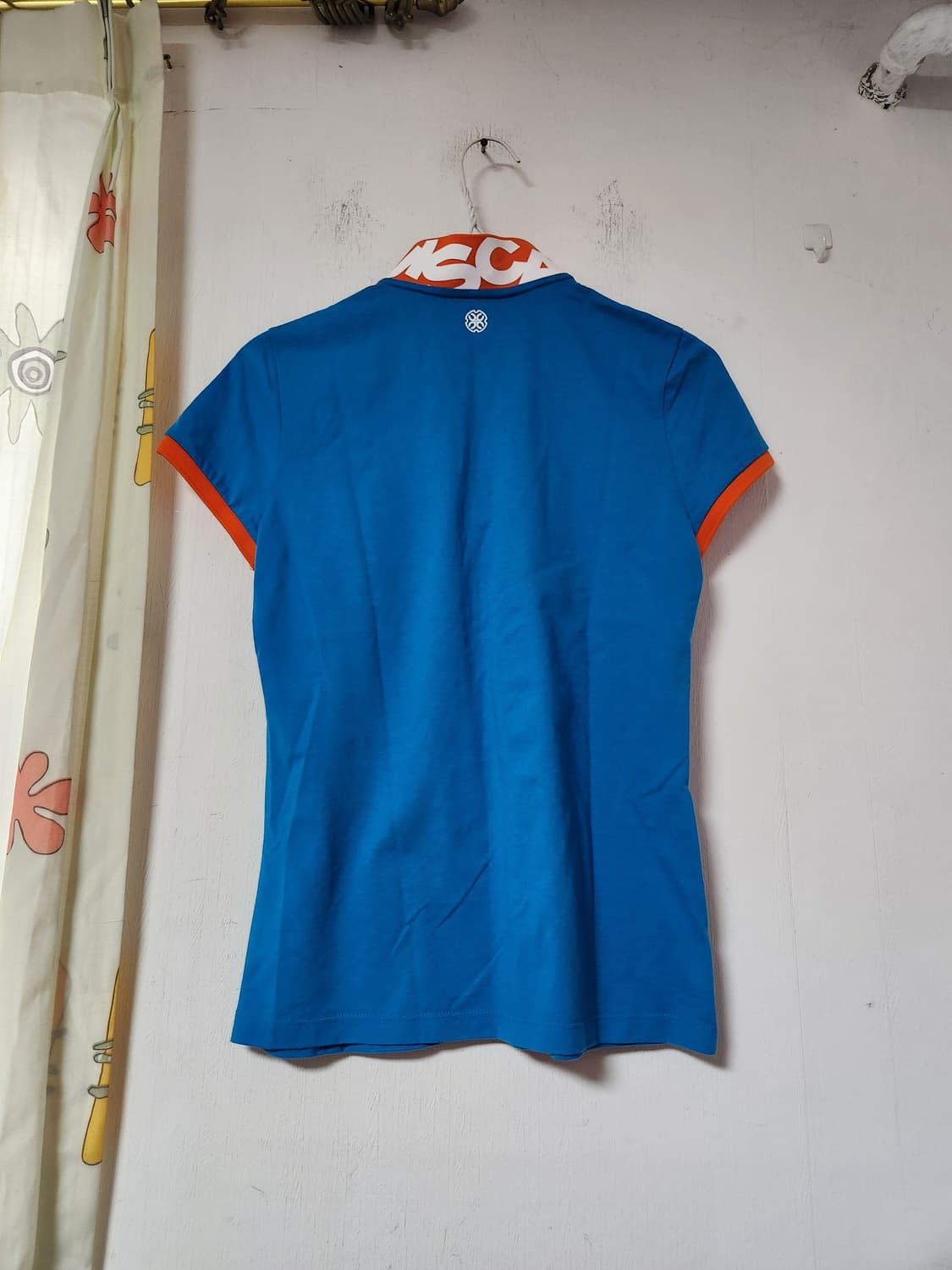 루이까스텔 블루 반집업 반팔 티셔츠90 상품이미지2