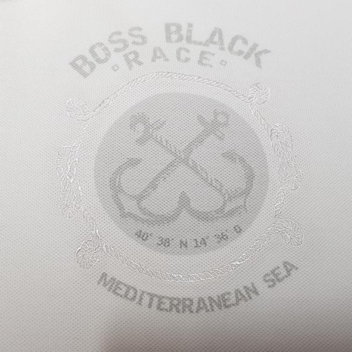 보스 부드러운 피마코튼 블랙레이스 남성반팔 카라티셔츠 110 상품이미지5