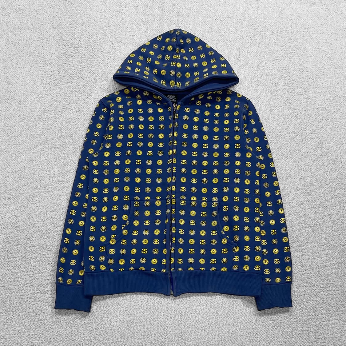 스투시 Stussy 00s 멀티 로고 후드집업 상품이미지1