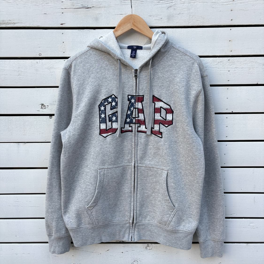 Gap 갭 성조기 후드집업 상품이미지1