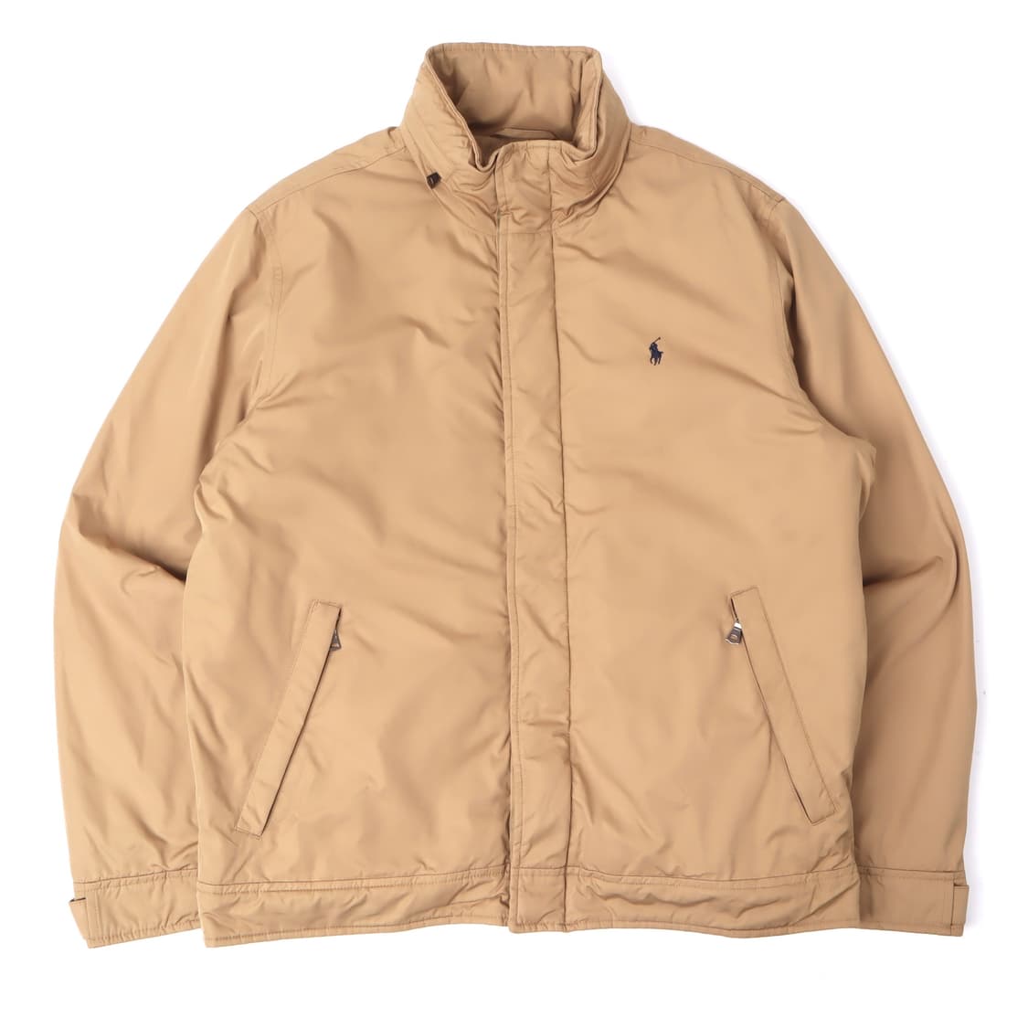 폴로 랄프로렌 베이지 플리스라이닝 블루종 점퍼 자켓 상품이미지1