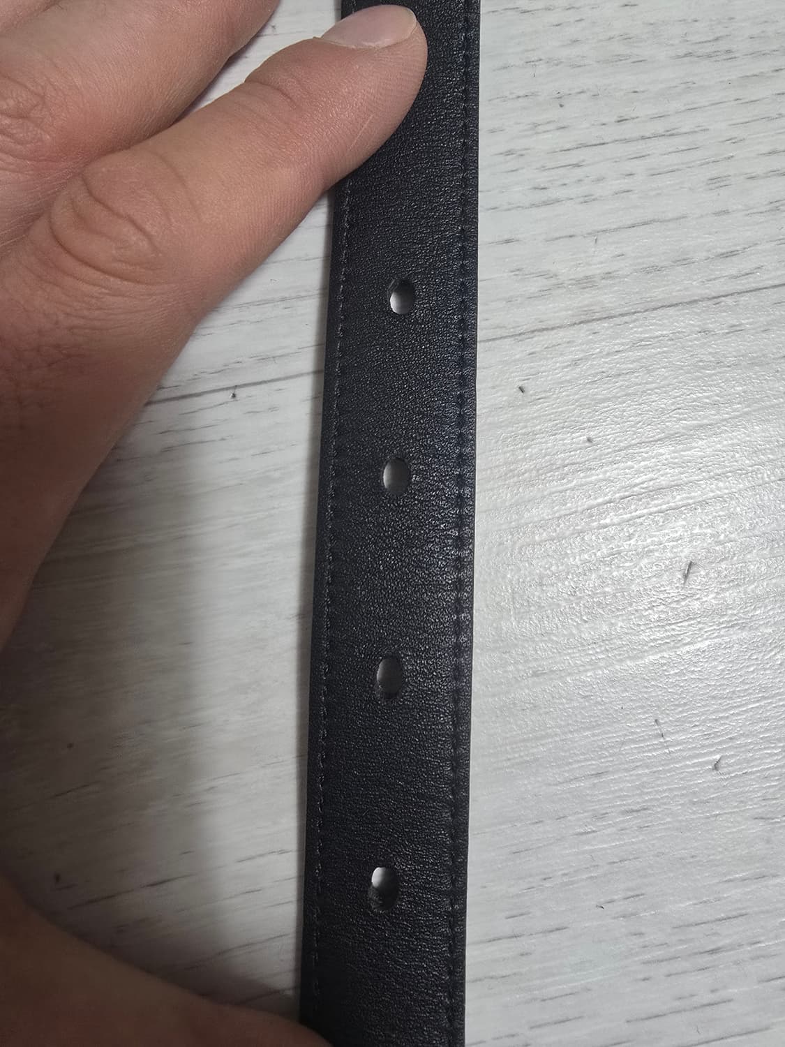 (정품) 생로랑 모노그램 빈티지 벨트 90사이즈 (명품 허리띠) 상품이미지7