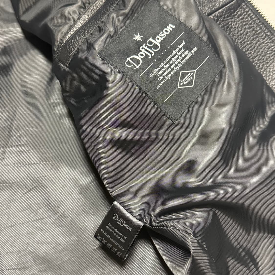 [XL] 도프제이슨 소가죽 자켓 상품이미지5