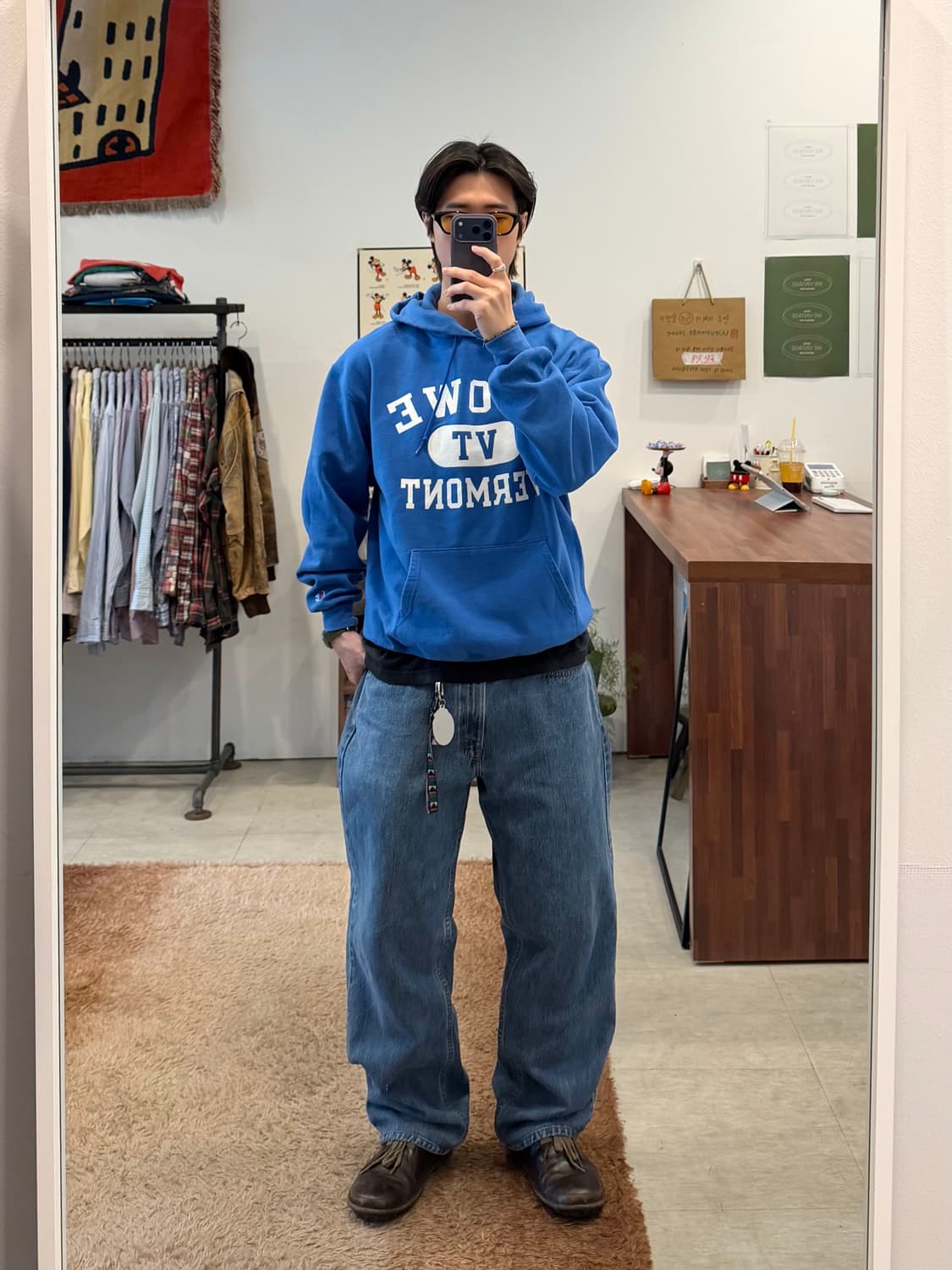 Champion 챔피온 VERMONT 스웻 후드 상품이미지2