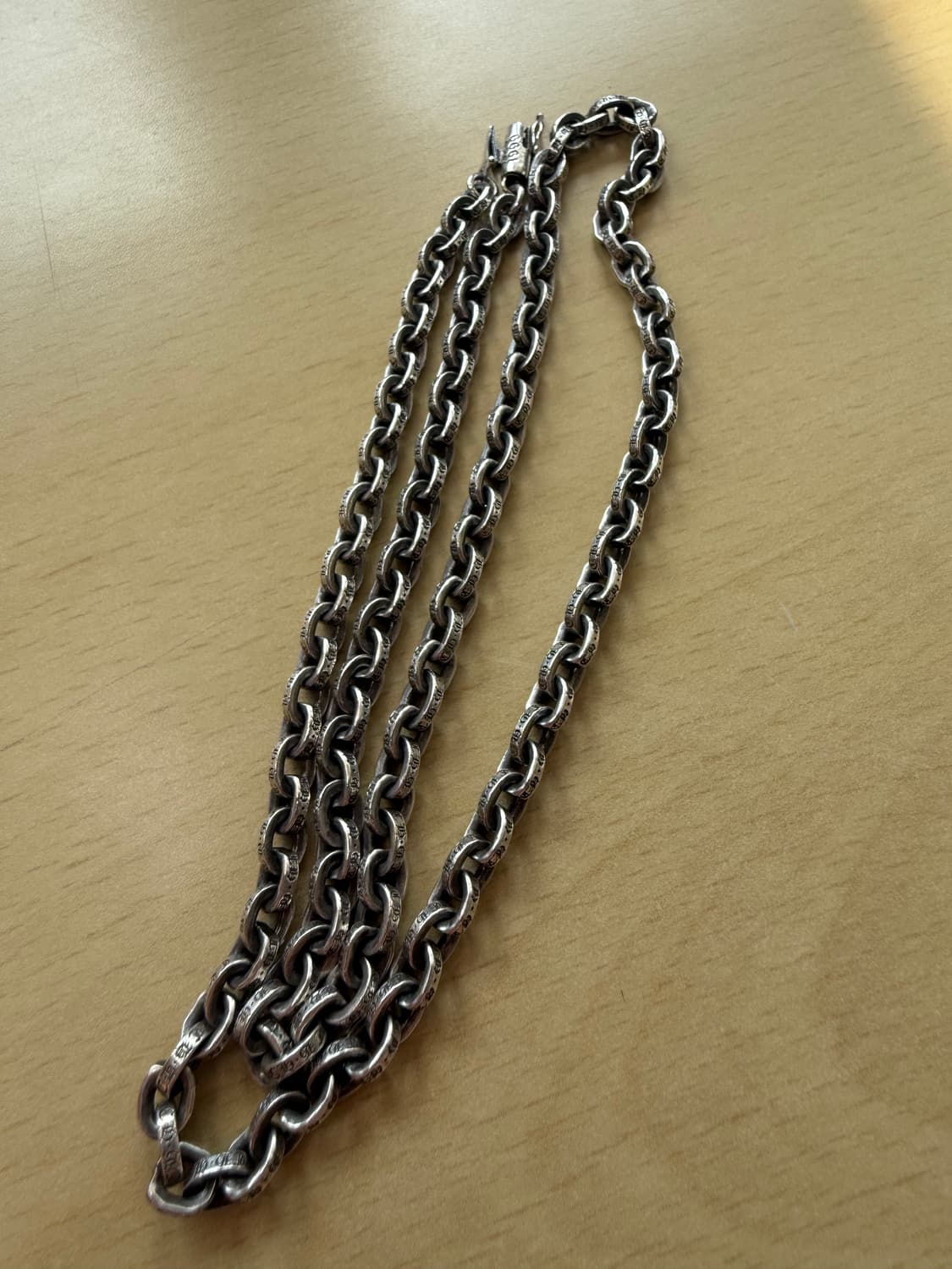 크롬하츠 페이퍼 체인 목걸이 20인치 상품이미지1