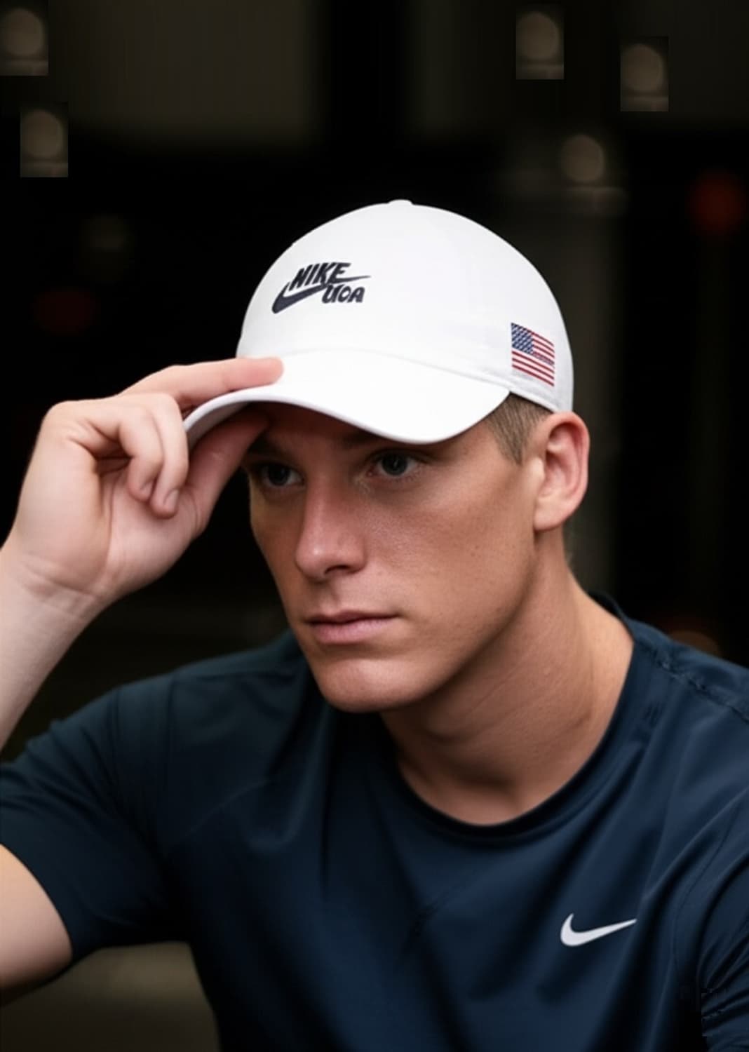NIKE 나이키 헤리티지86 USA 미국 국대 화이트 볼캡 모자 올림픽 상품이미지10