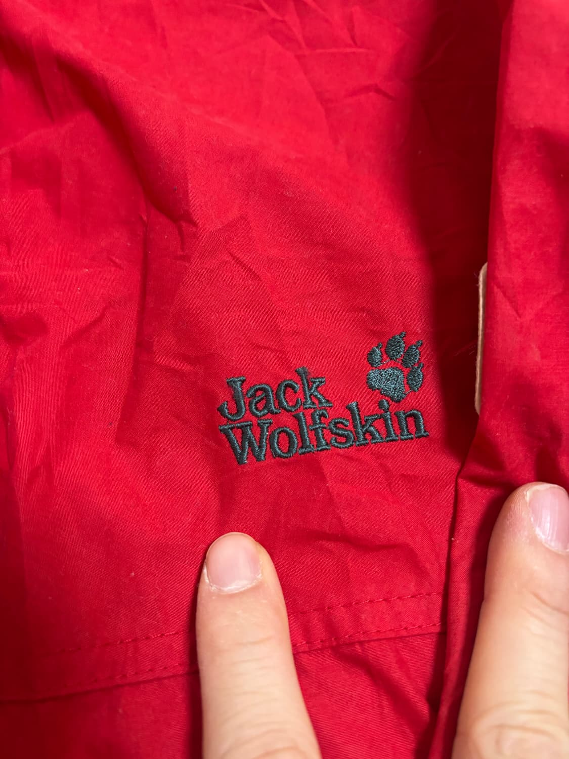 일본판 JACK WOLFSKIN 바람막이자켓 사이즈 105-110 상품이미지2