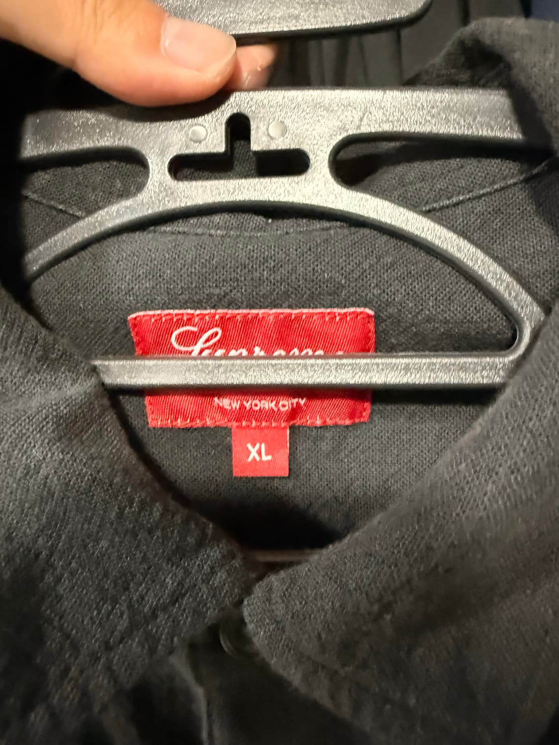 슈프림 니들포인트 숏슬리브셔츠 XL 상품이미지4