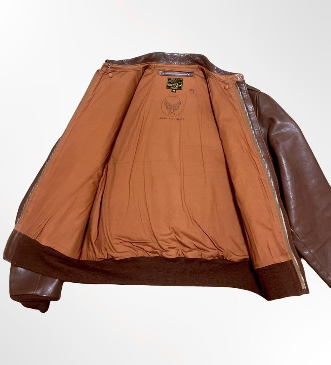 (38) 리얼맥코이 홀스하이드 a-2 가죽자켓 상품이미지3