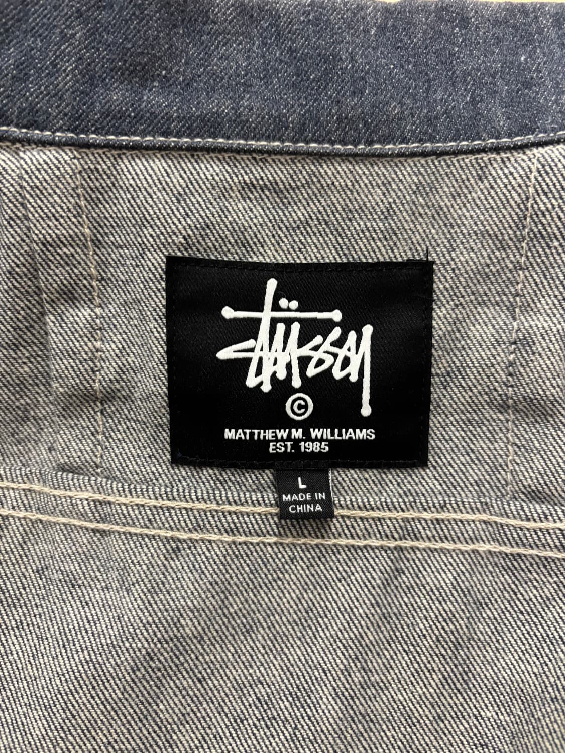 [L] 스투시 X 1017 Alyx 9SM 데님 자켓 상품이미지7