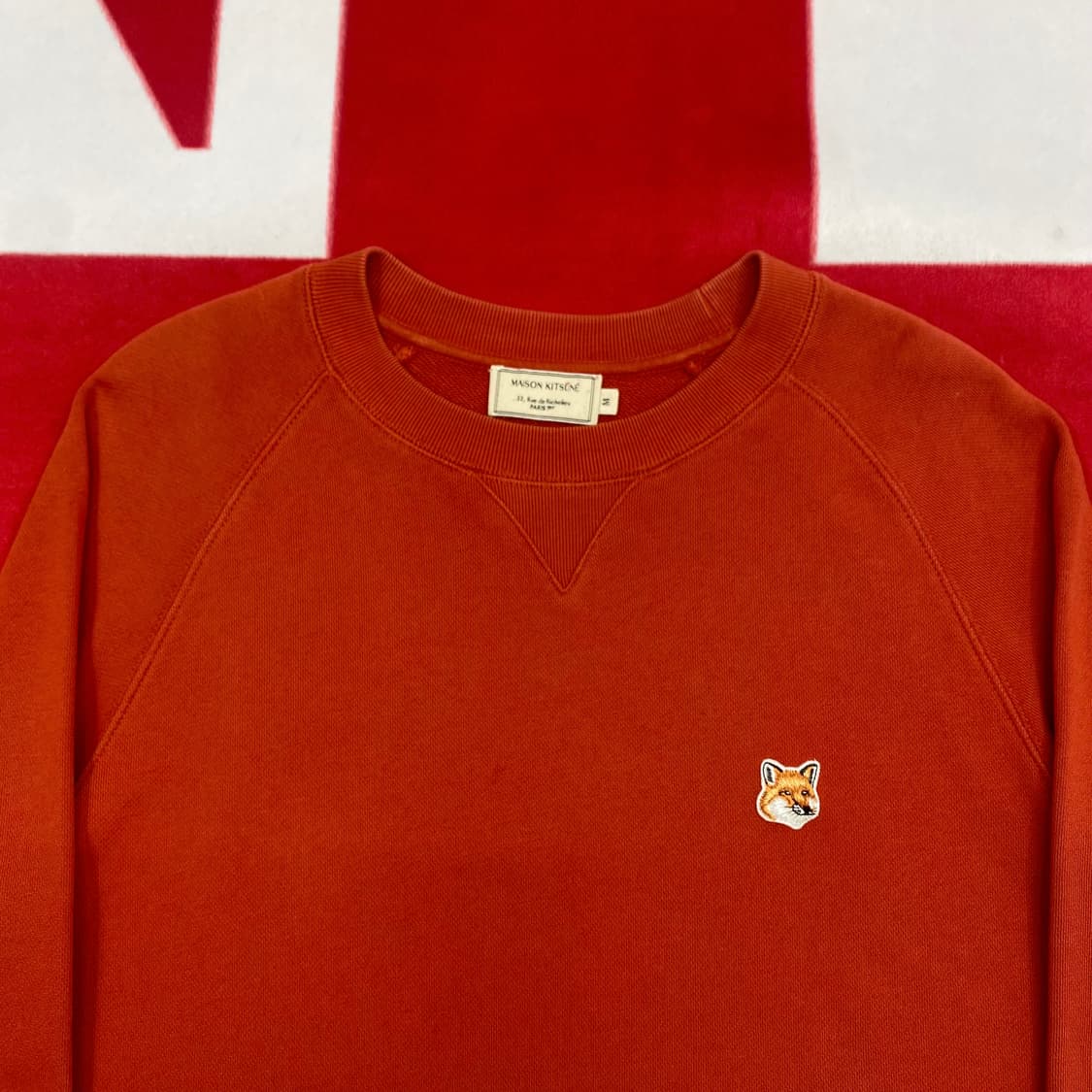 메종키츠네 폭스헤드 맨투맨 M  상품이미지3