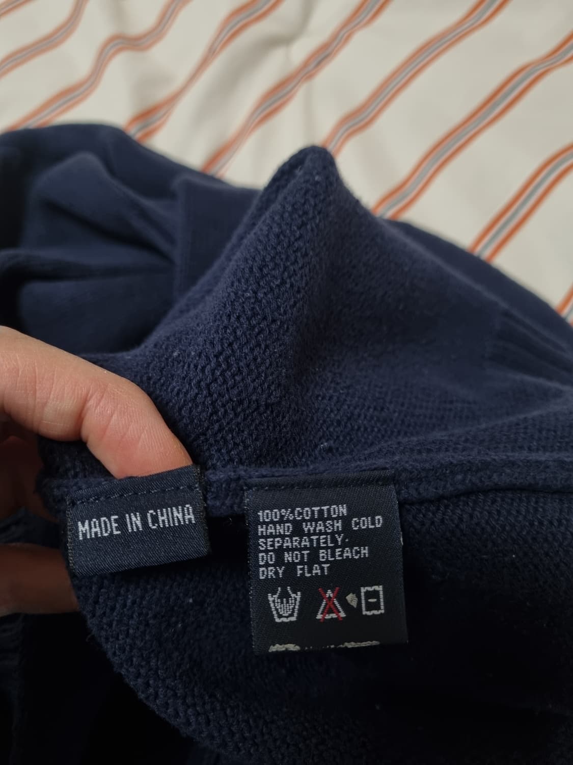 노티카 라운드넥 니트/남성S 상품이미지3