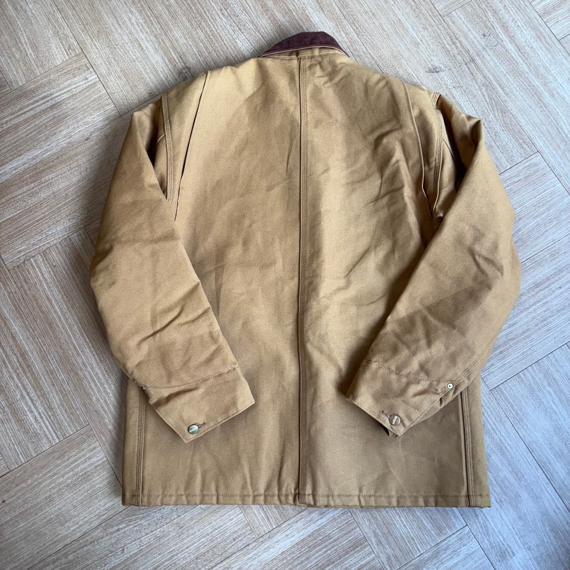 칼하트 C001 브라운 초어 자켓 상품이미지6