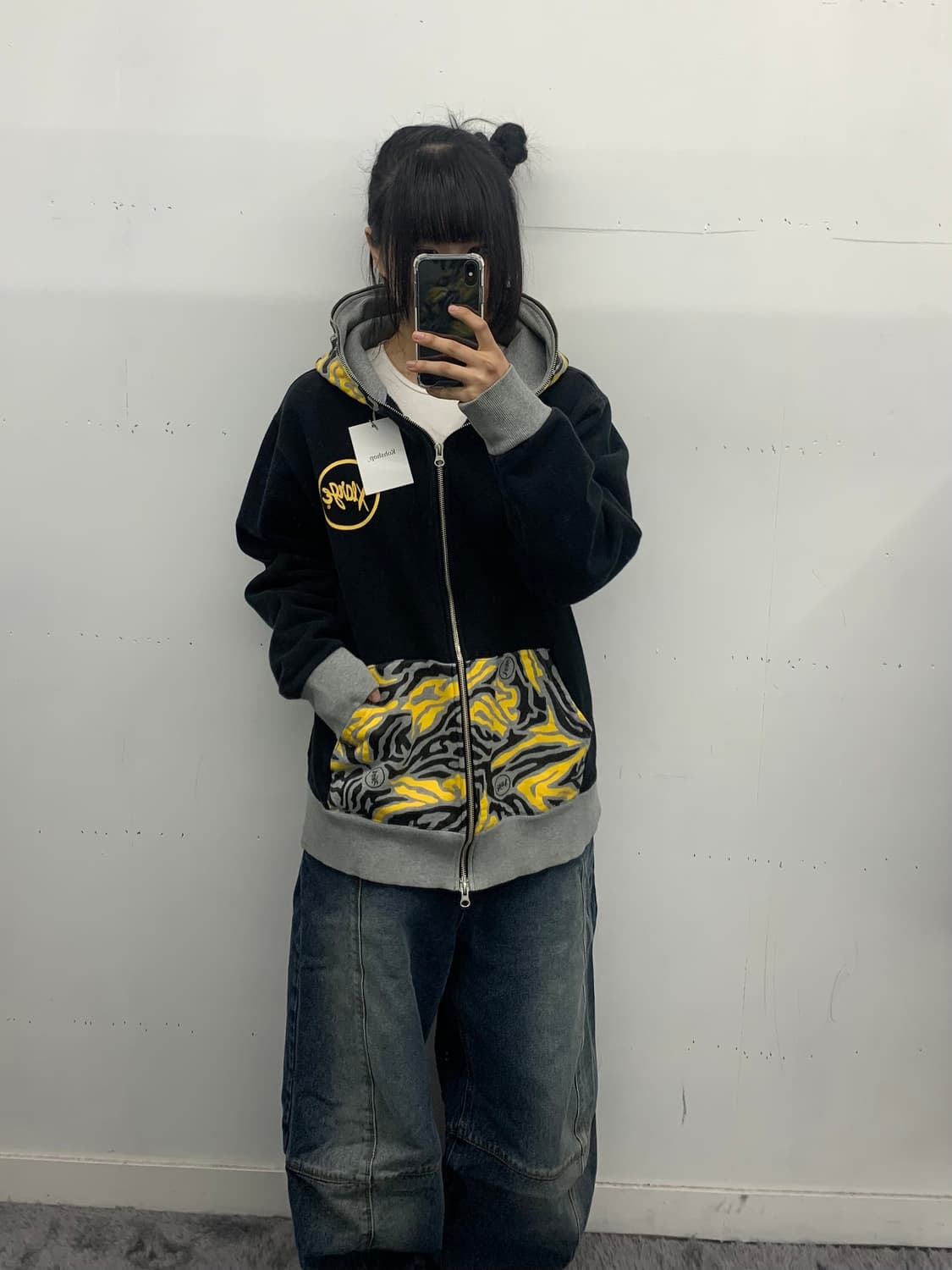 X large two-face 풀집업 상품이미지1