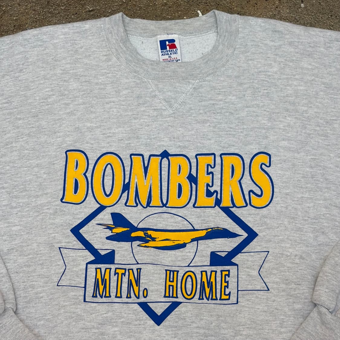 90s Made in USA 빈티지 러셀 bombers 맨투맨 상품이미지3