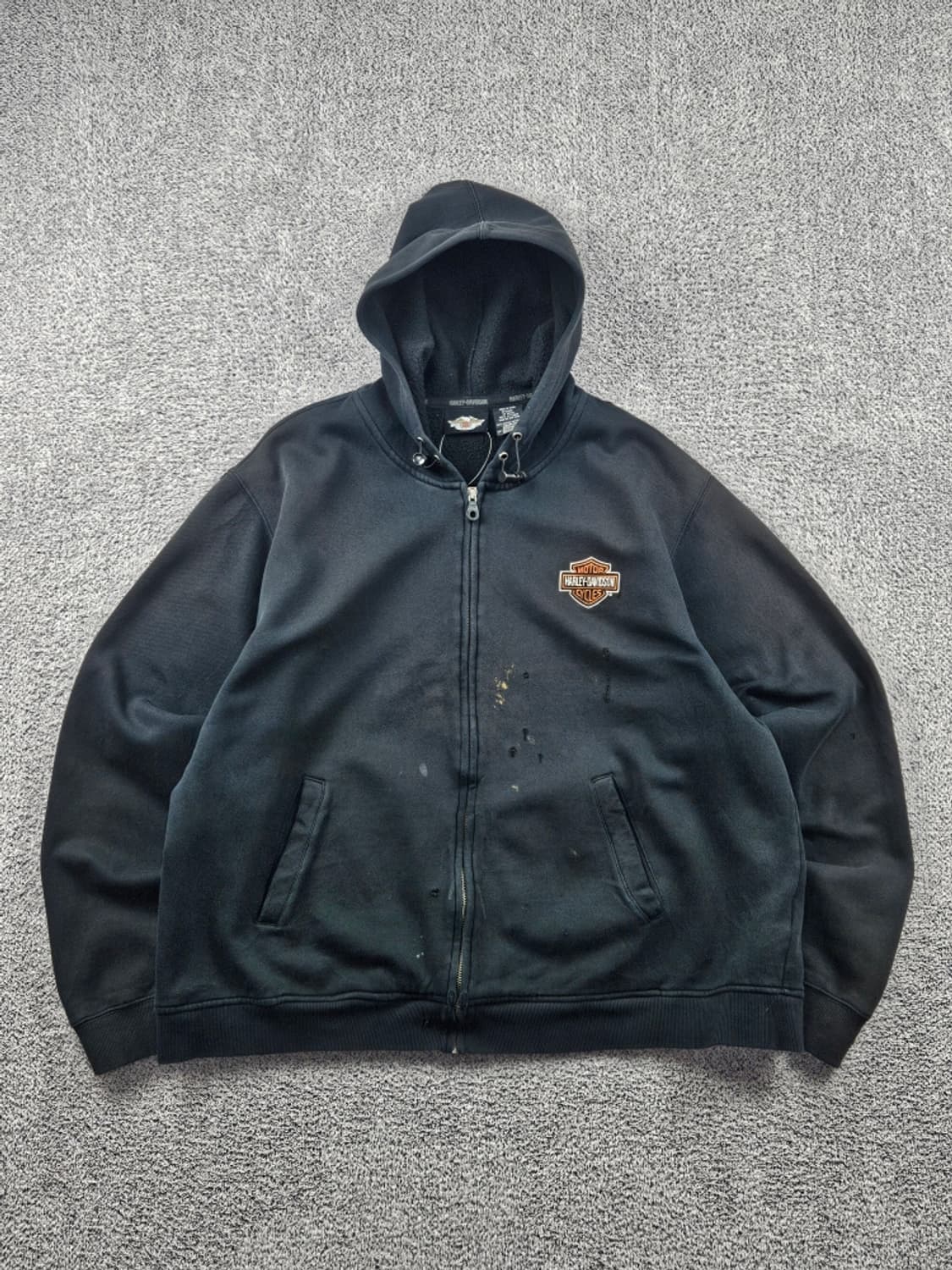 할리데이비슨 V-TWIN POWER 후드 집업 ( 2XL )/ 11146 상품이미지2