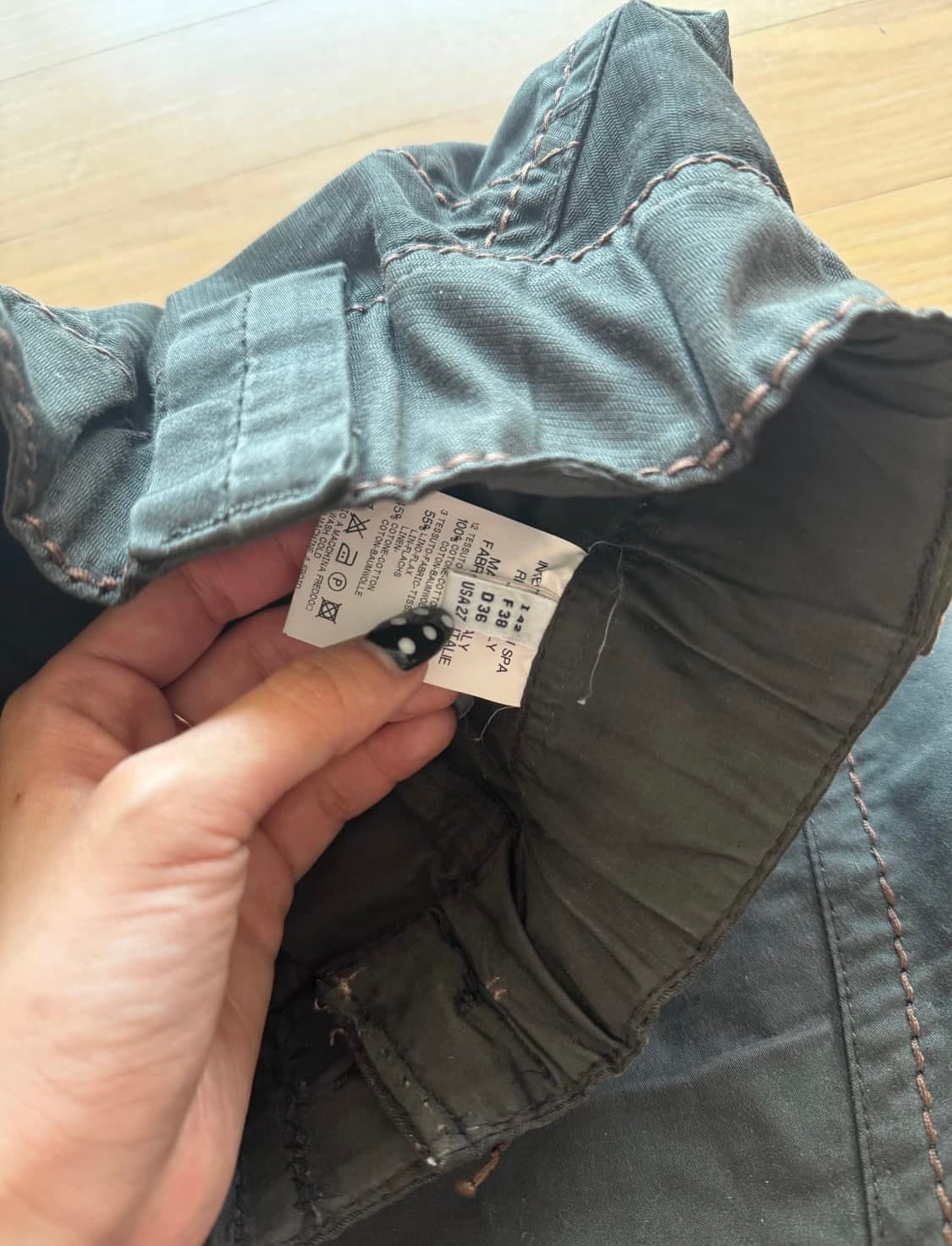 Marithe Girbaud 셔링 프릴 스커트 상품이미지5