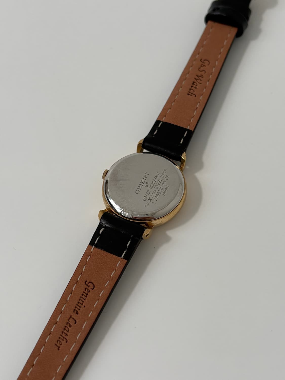 90s arabic index gold ladies quartz 상품이미지6