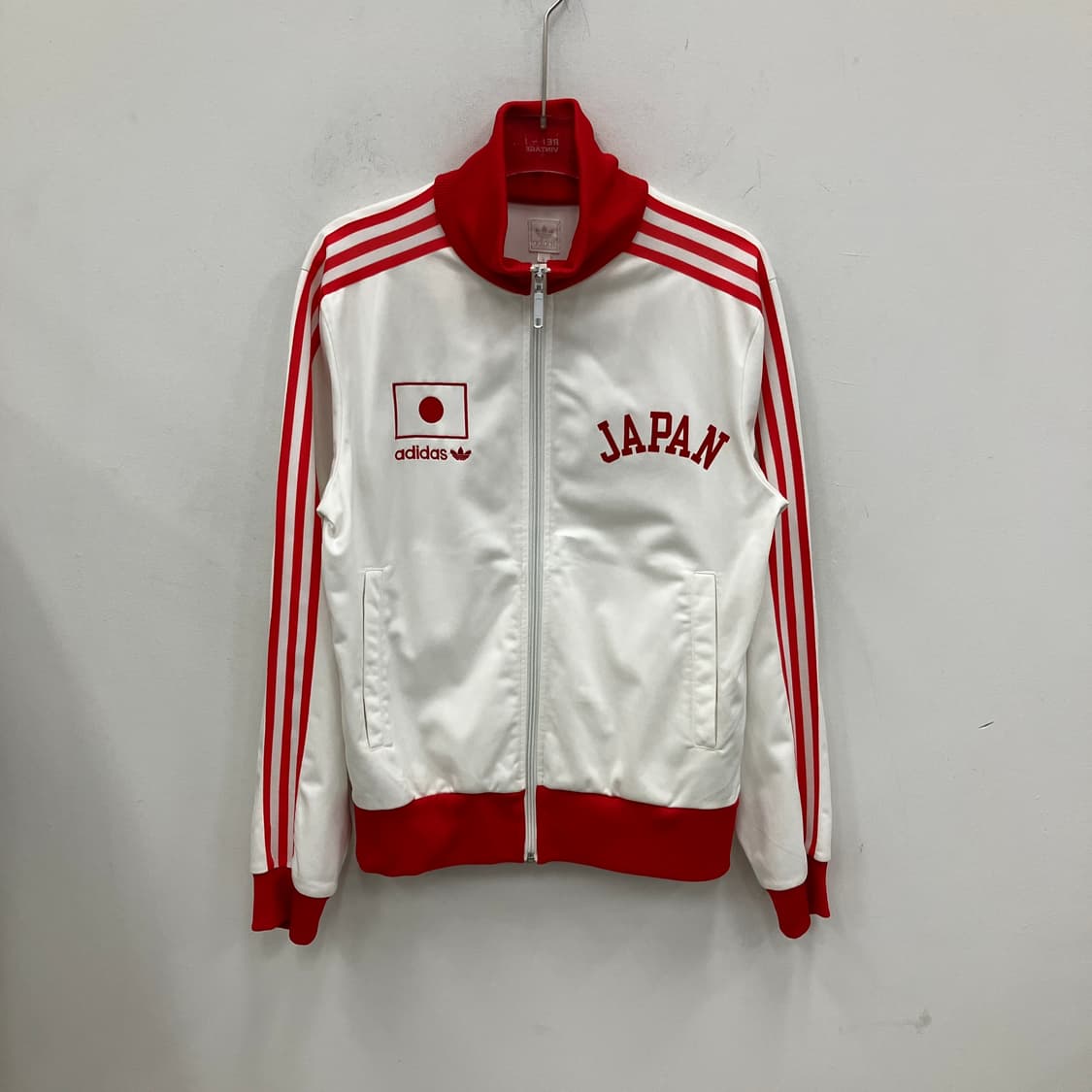 아디다스 00s 재팬 화이트/레드 트랙탑 져지 상품이미지1