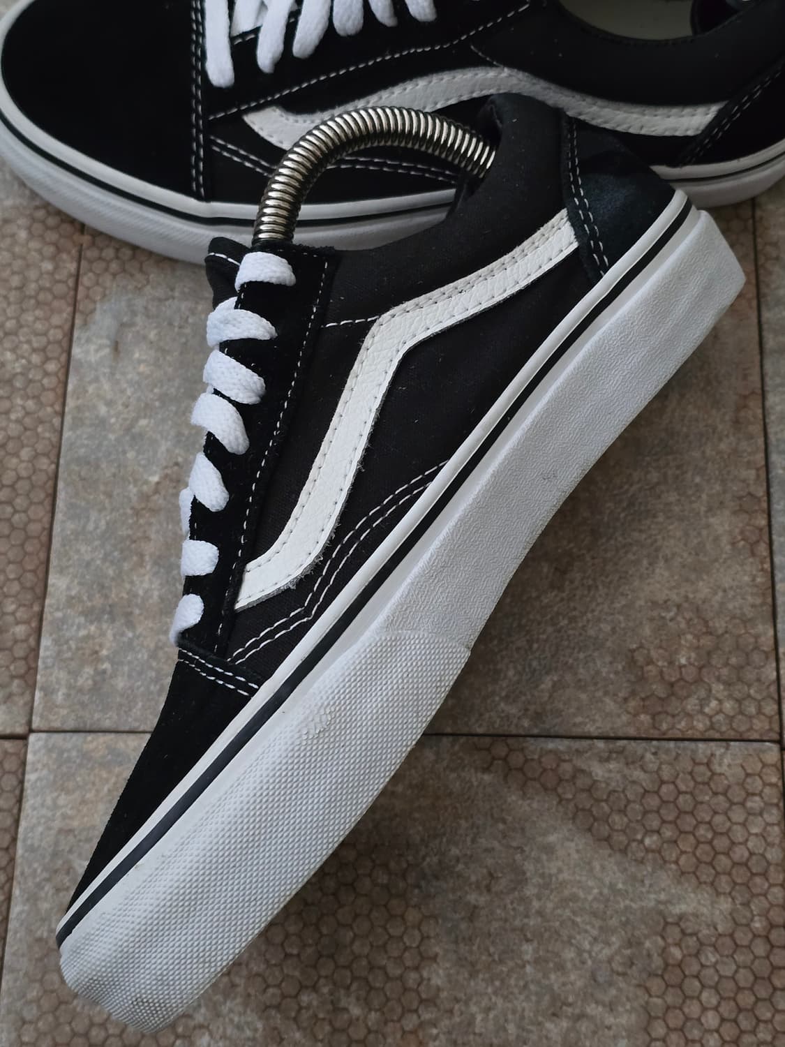 (225)반스 올드스쿨 검흰 상품이미지7