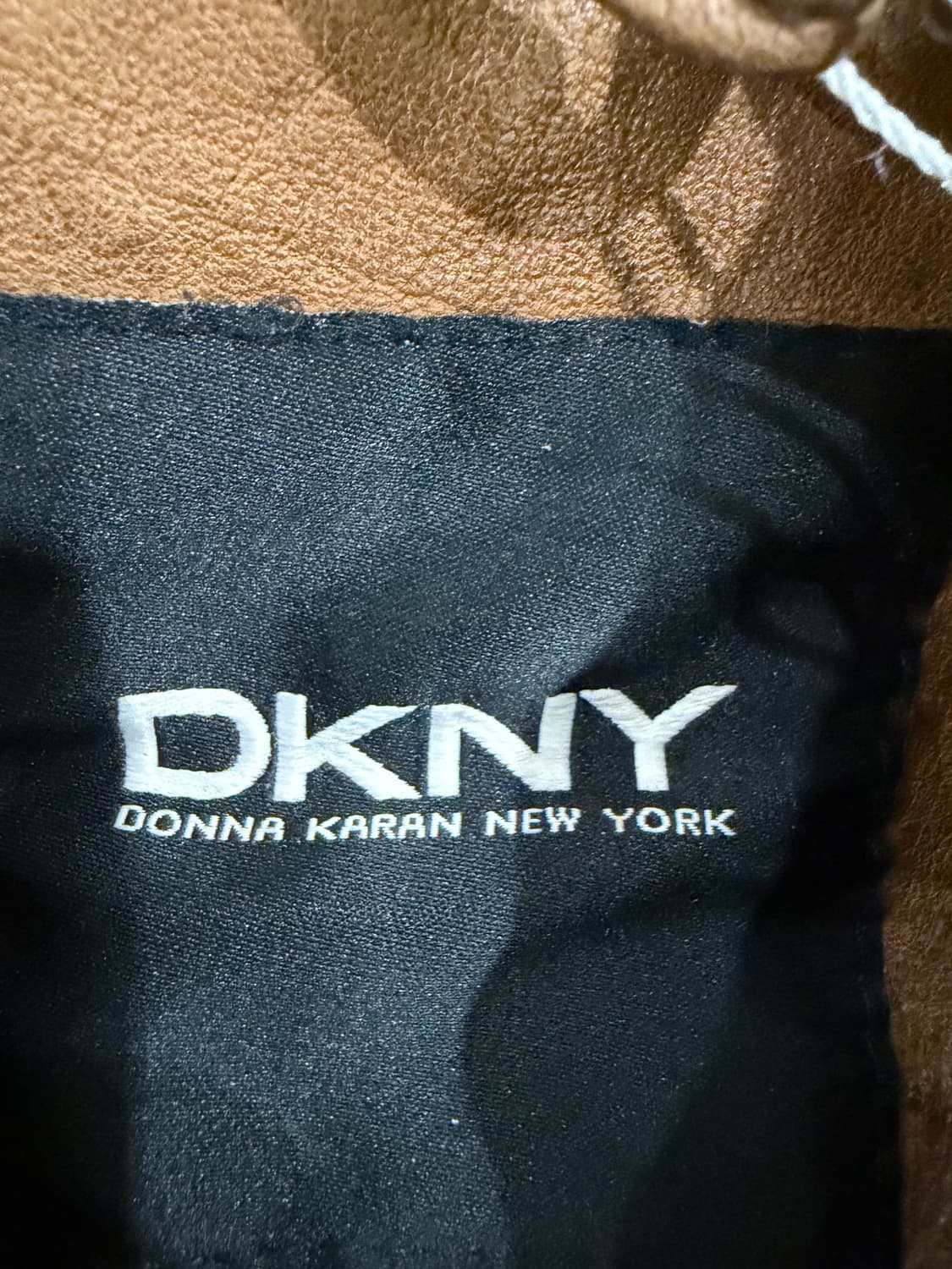 DKNY 웨스턴 램스킨 레더 자켓 상품이미지6