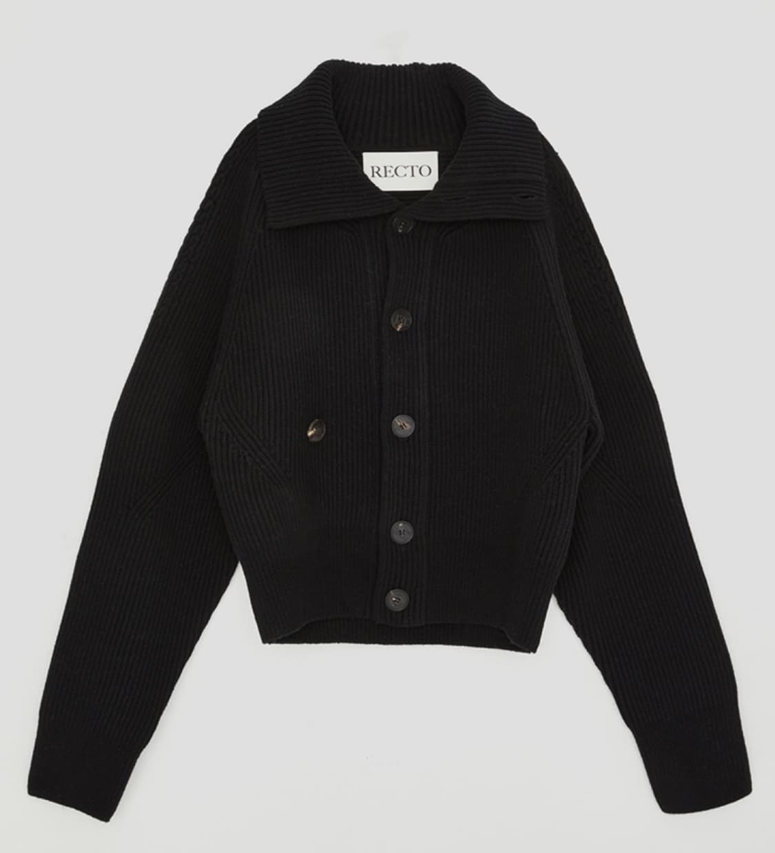 렉토 오버 립 가디건 M 팝니다 상품이미지3