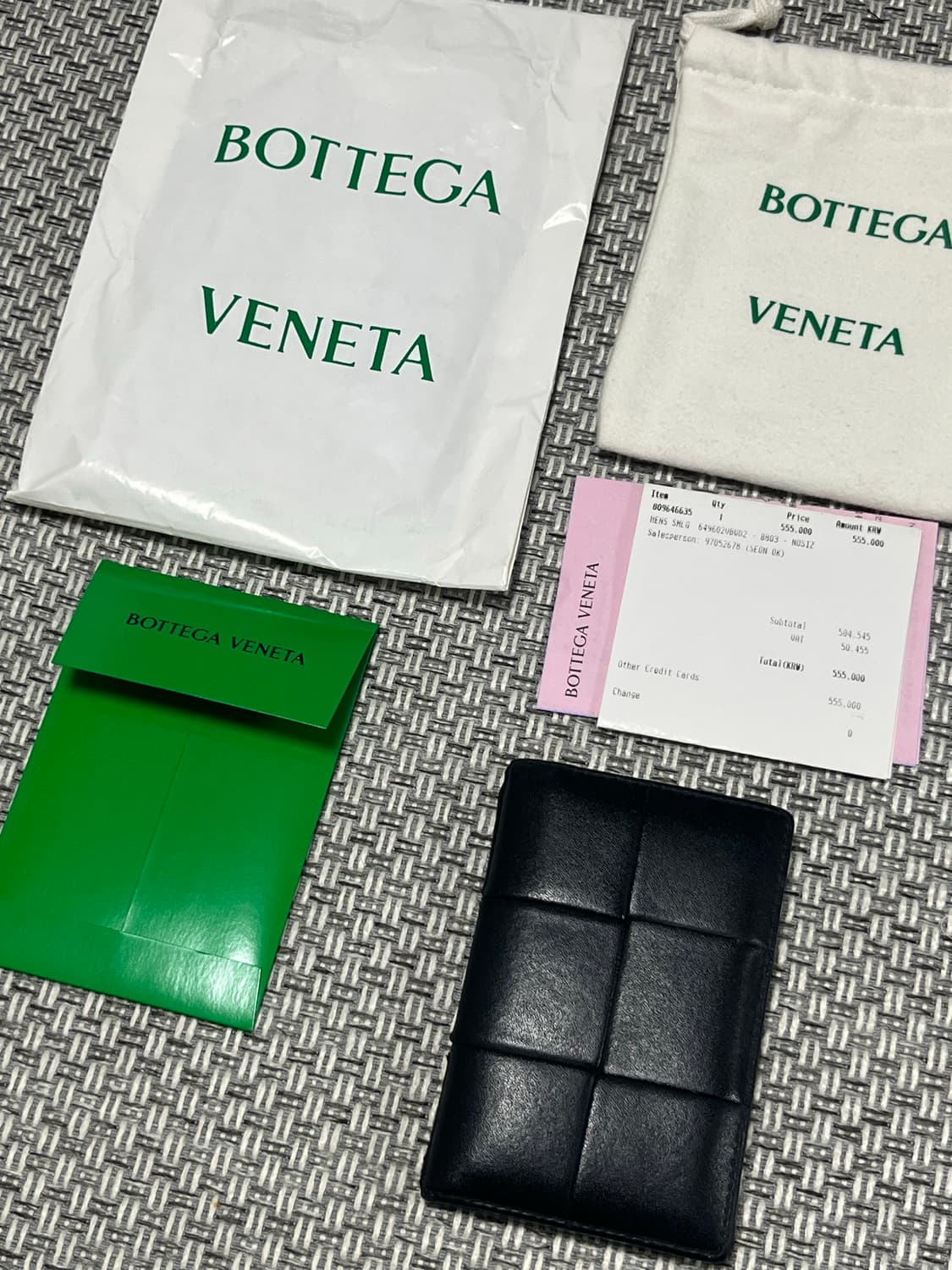 보테가베네타 플랩 카드지갑 상품이미지3