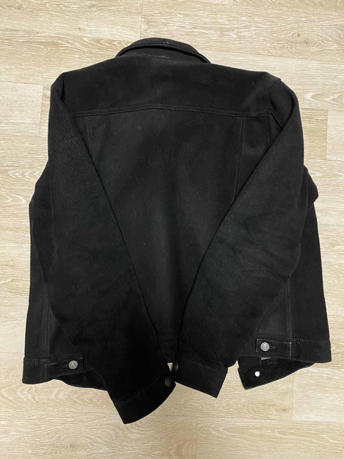 자라 오리진스 스웨이드 트러커 자켓 L-XL 상품이미지5