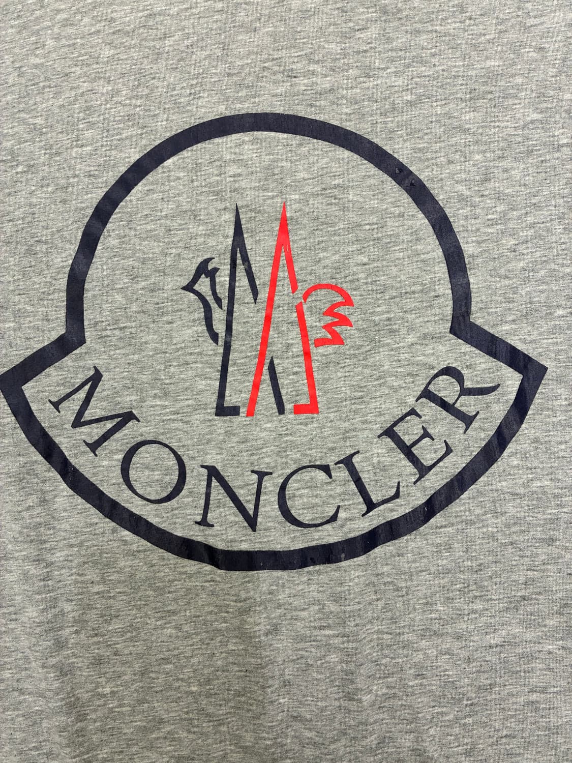L)Moncler 빈티지 남성 맥시 로고 반팔 티셔츠 상품이미지3