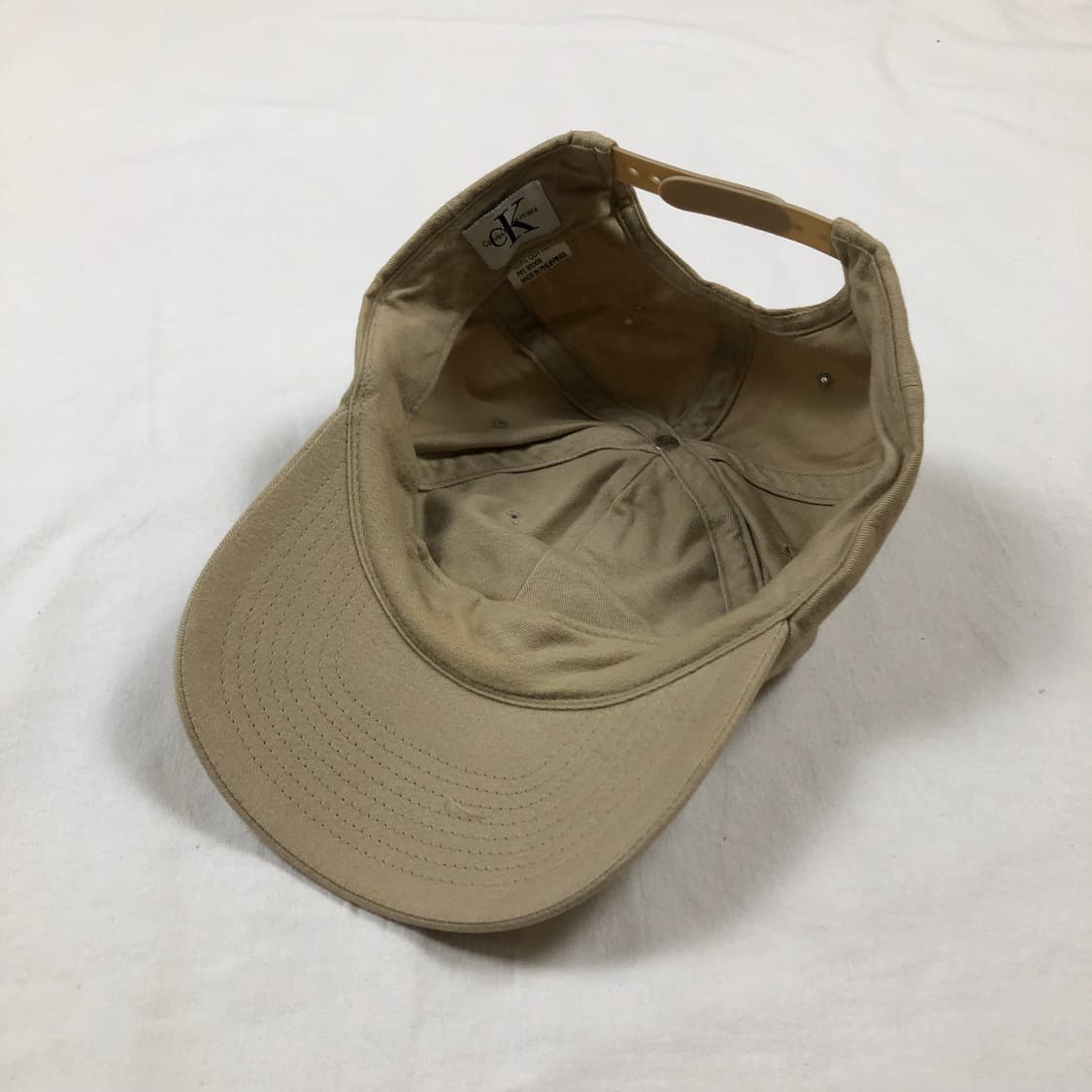 90s 캘빈클라인 ck 로고 스냅 캡 모자 상품이미지7