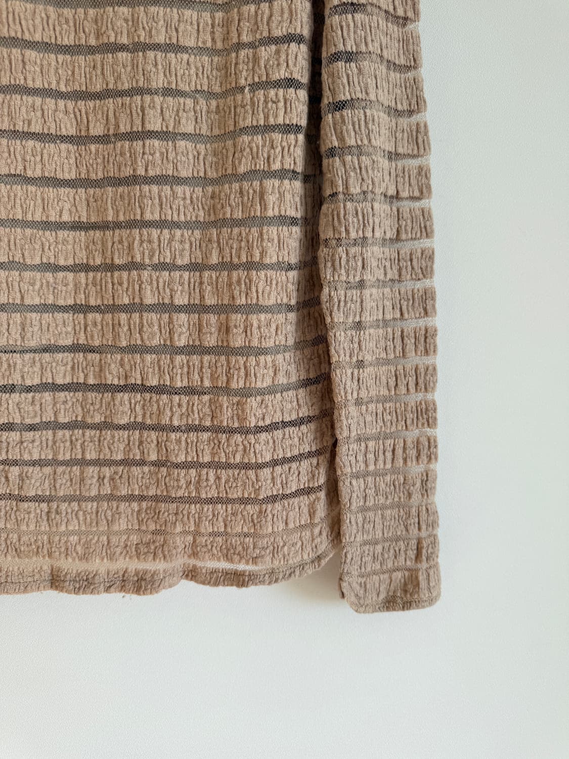 Pre owned 시스루 니트 상품이미지3