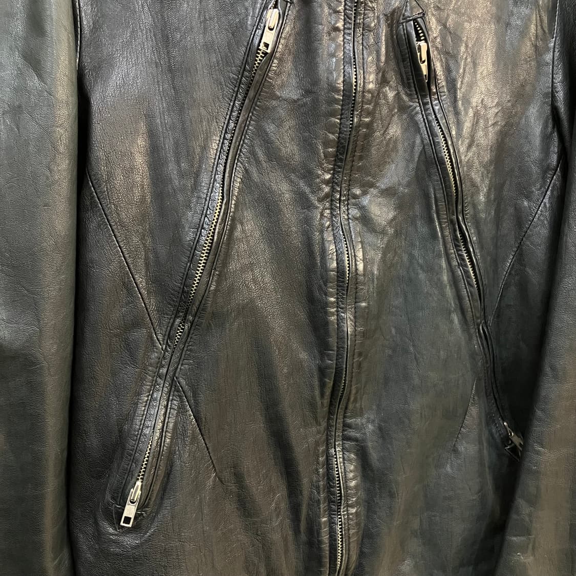 VTG 빈티지 레더 라이더 자켓 50 상품이미지4