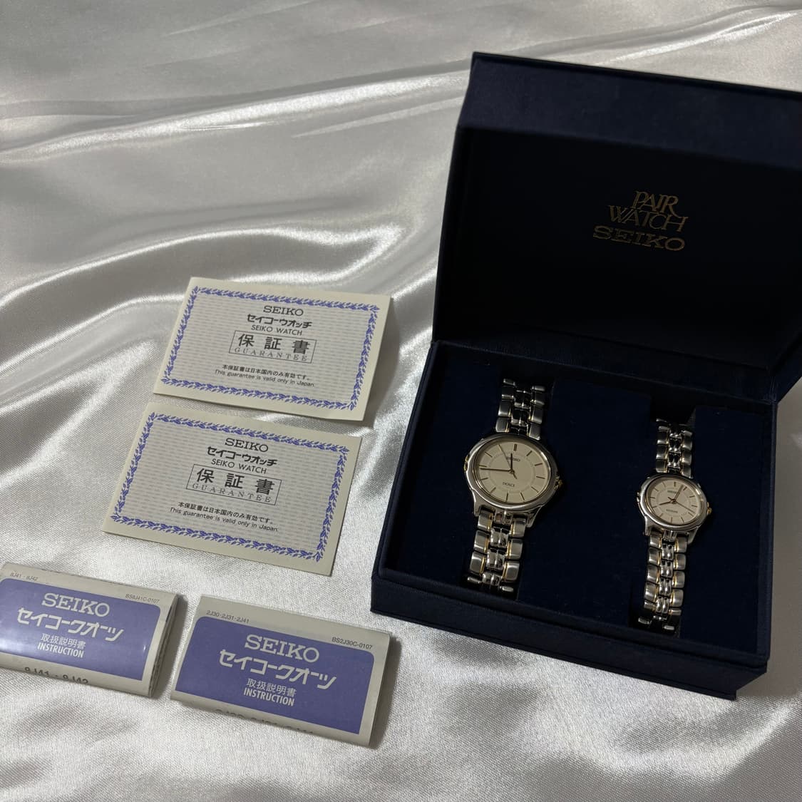 Seiko 세이코 돌체 8J41 & 엑셀린 2J31 상품이미지7